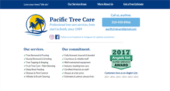 Desktop Screenshot of pacifictreecare.net